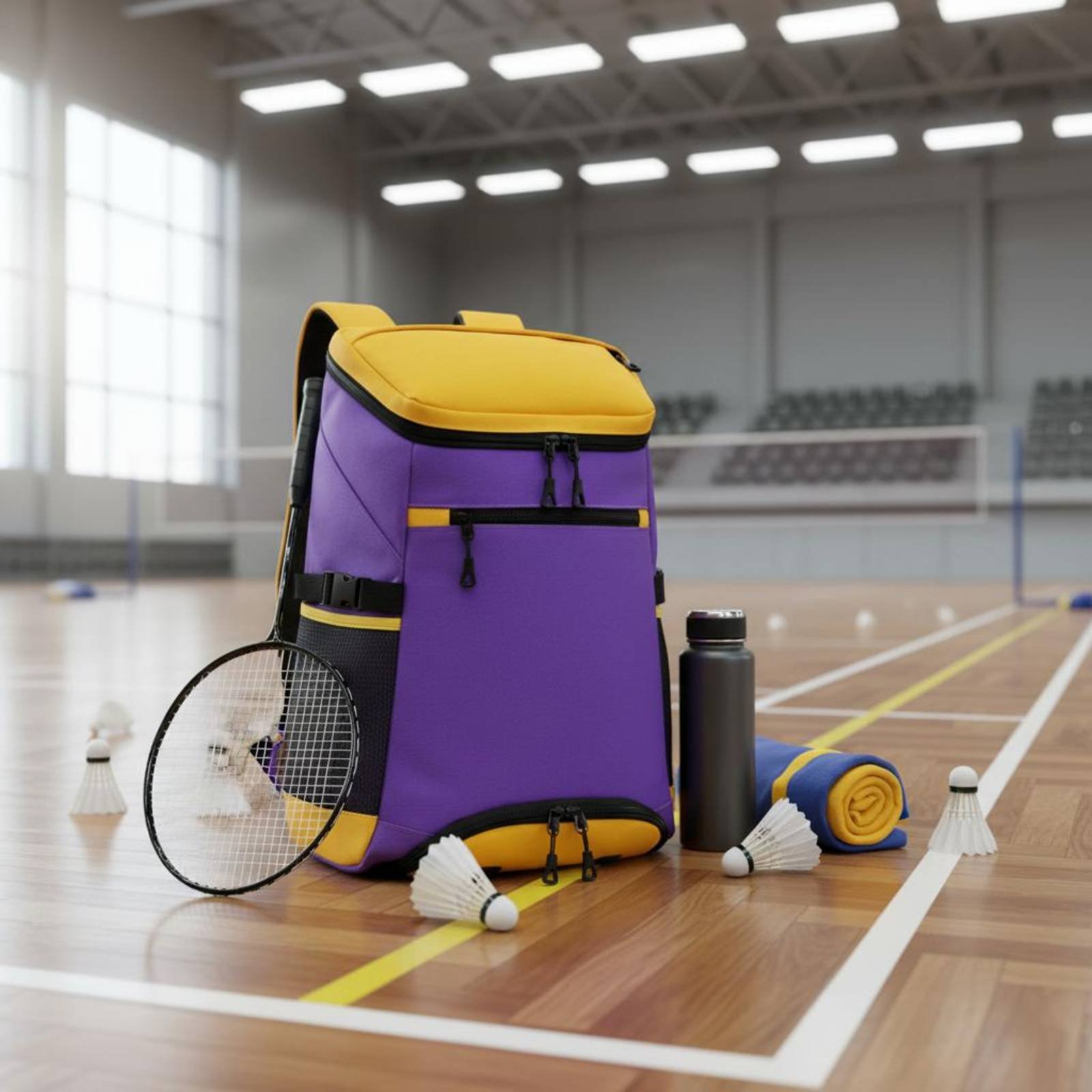 Badminton Racket - Mochila de bádminton de gran capacidad,