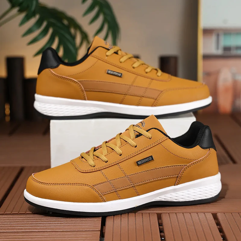 Badminton Shoes Men - Zapatos de Hombre de Piel Sintética,