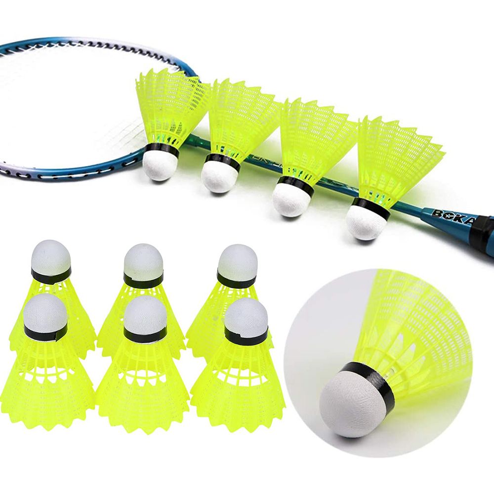 Feather Shuttlecock - Nuevos Volantes de Bádminton de Plástico,