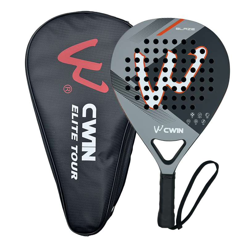 Badminton Racket Carbon - Raqueta de Pádel CWIN BLAZE, Fibra