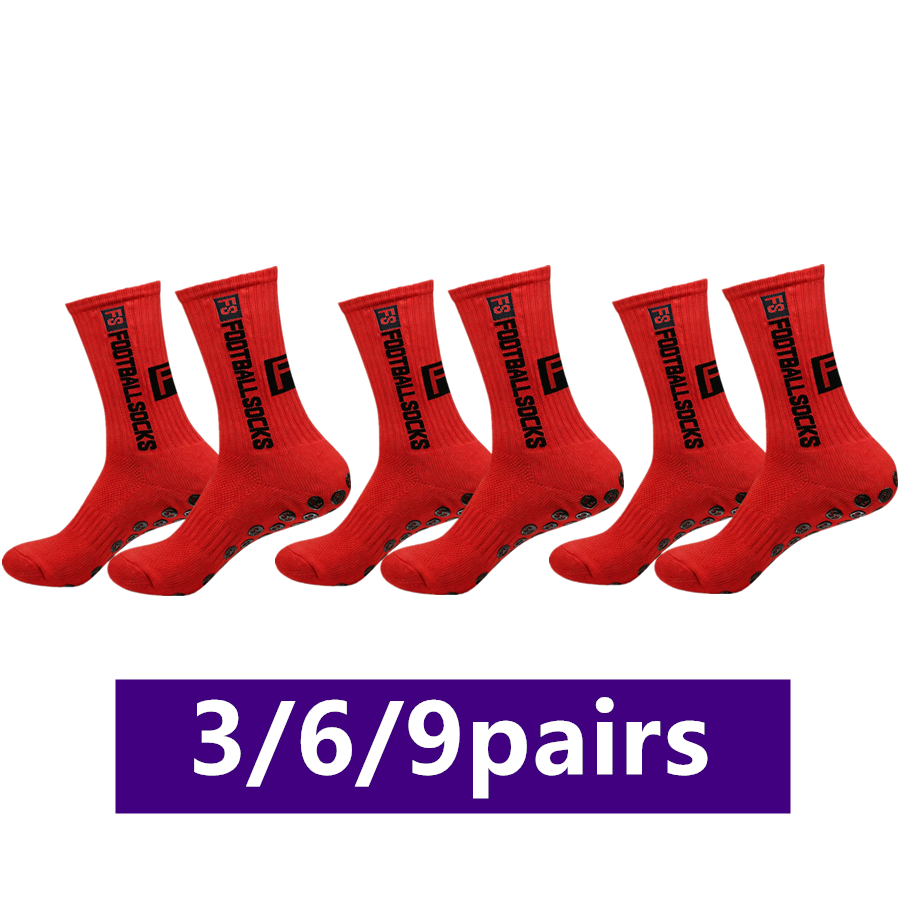 Sports Grip - 3/6/9 pares de calcetines deportivos unisex