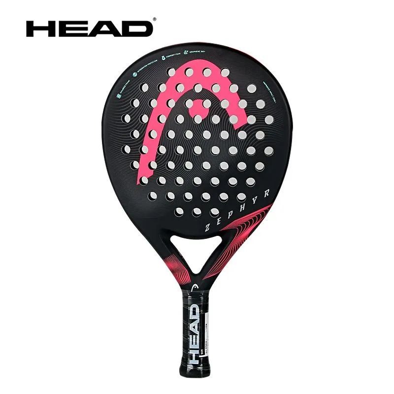 Badminton Racket Carbon - Placa de cabeza raqueta de tenis