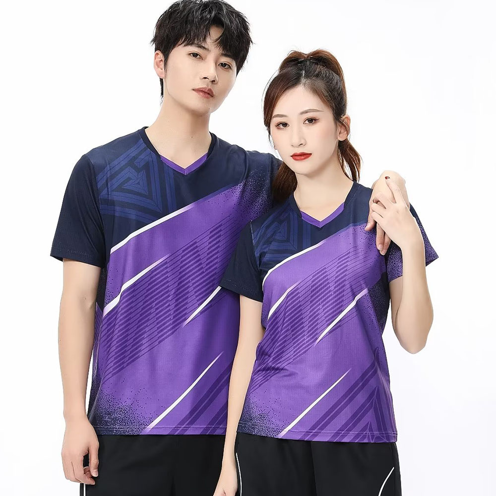 Badminton Jersey - Camiseta de Ping Pong para hombre
