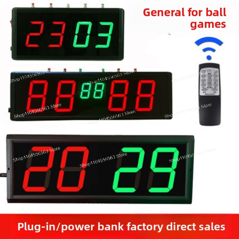 Scoreboard Digital - Marcador Digital con Control Remoto, Marcador