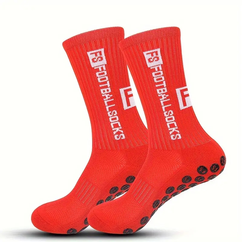 Calcetines de fútbol antidesli - Badminton Grip reseña y precio