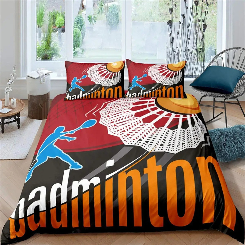 Juego de cama de bádminton, fu - Badminton Materi reseña y precio