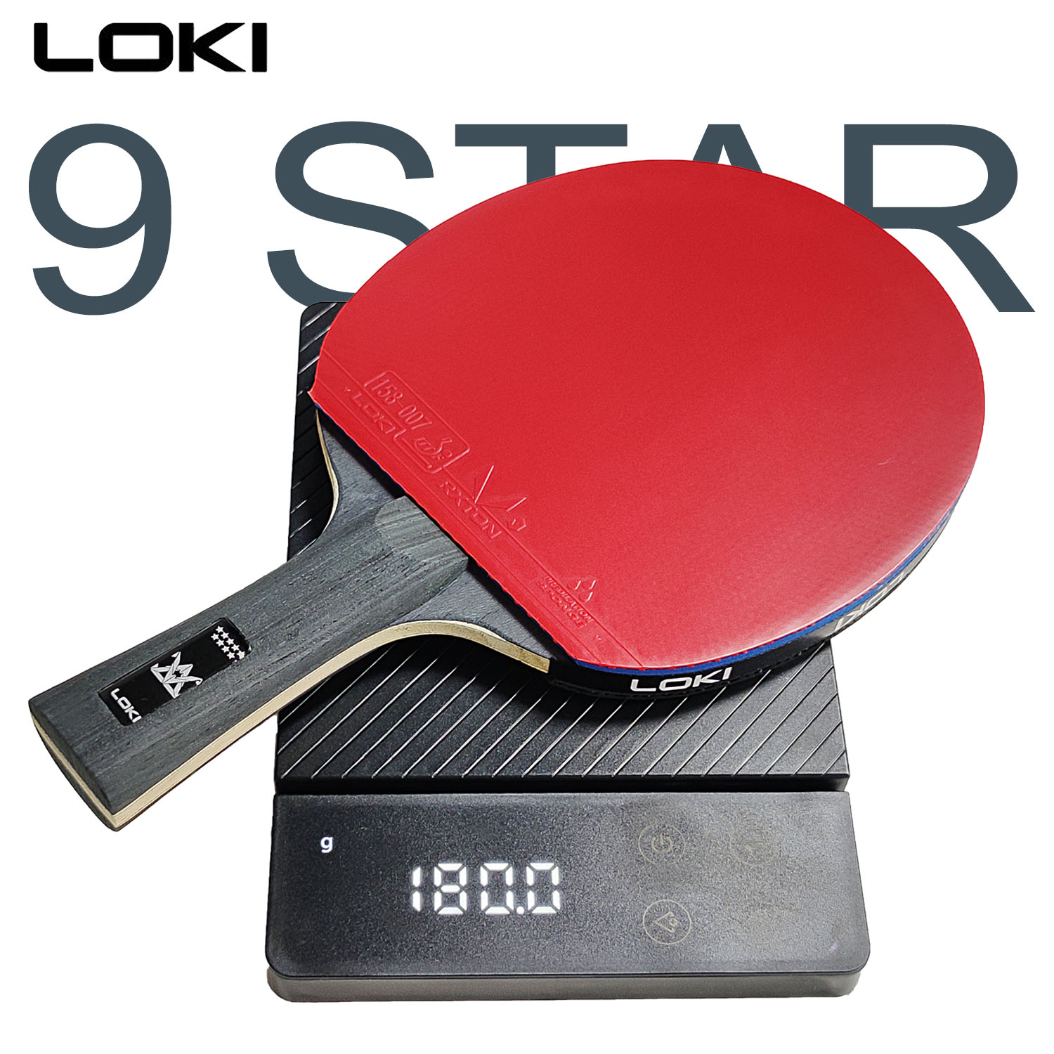Raqueta de tenis de mesa LOKI  - Badminton Racket Carbon reseña y precio