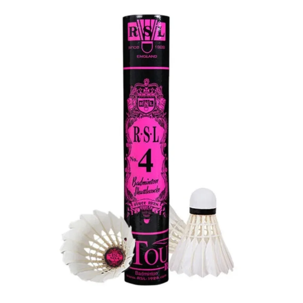 Volantes de bádminton RSL orig - Feather Shuttlecock reseña y precio