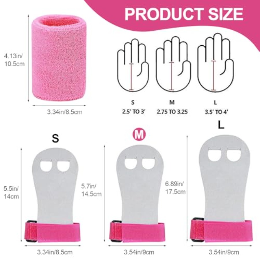 2 Guantes de Gimnasia con Muñe - Sports Grip reseña y precio
