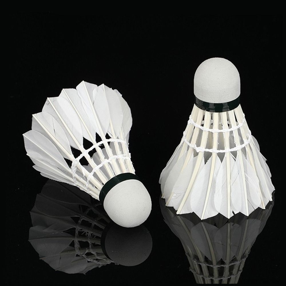 3/6/12 unidades de nuevas bola - Feather Shuttlecock reseña y precio