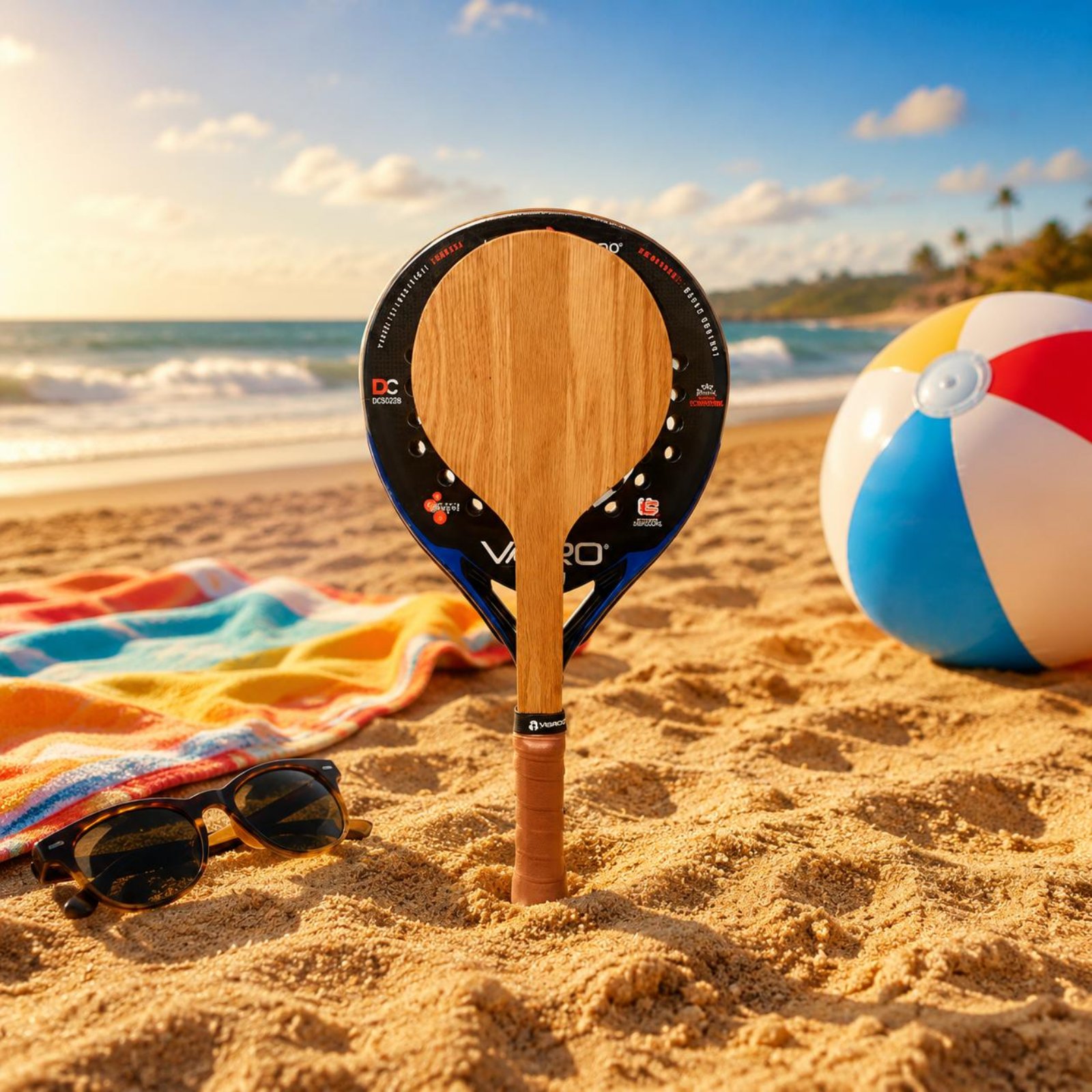 Raqueta de tenis de playa de m - Sports Grip reseña y precio
