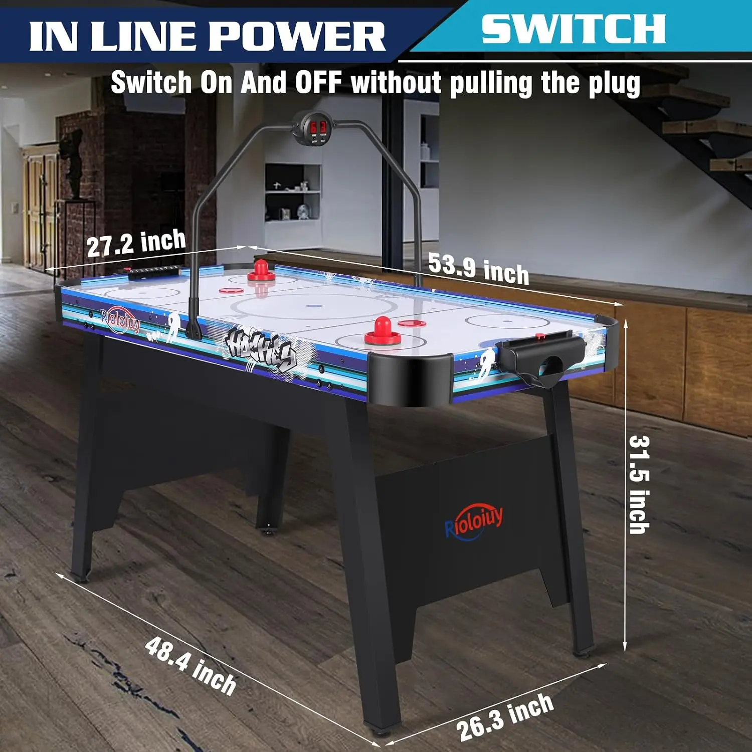 Mesa de Air Hockey de 58