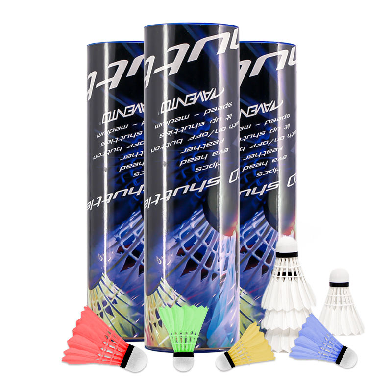 Welkin-luces LED de noche oscu - Feather Shuttlecock reseña y precio