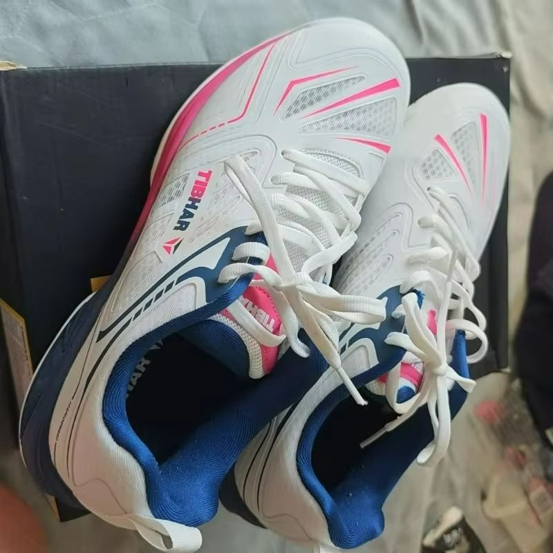 Zapatos de tenis de mesa de ma - Badminton Shoes Men reseña y precio