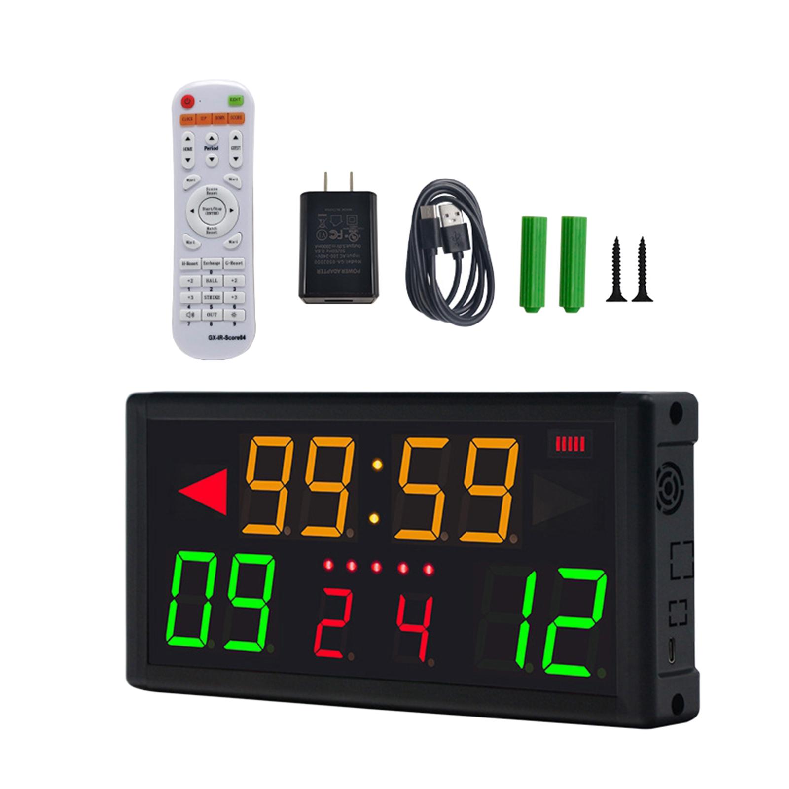 Marcador Digital con Control R - Scoreboard Digital reseña y precio