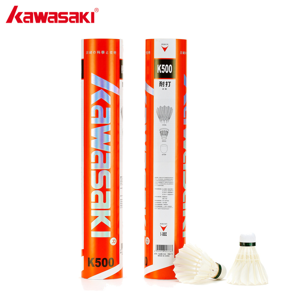 96 unids/lote Kawasaki King Ko - Feather Shuttlecock reseña y precio